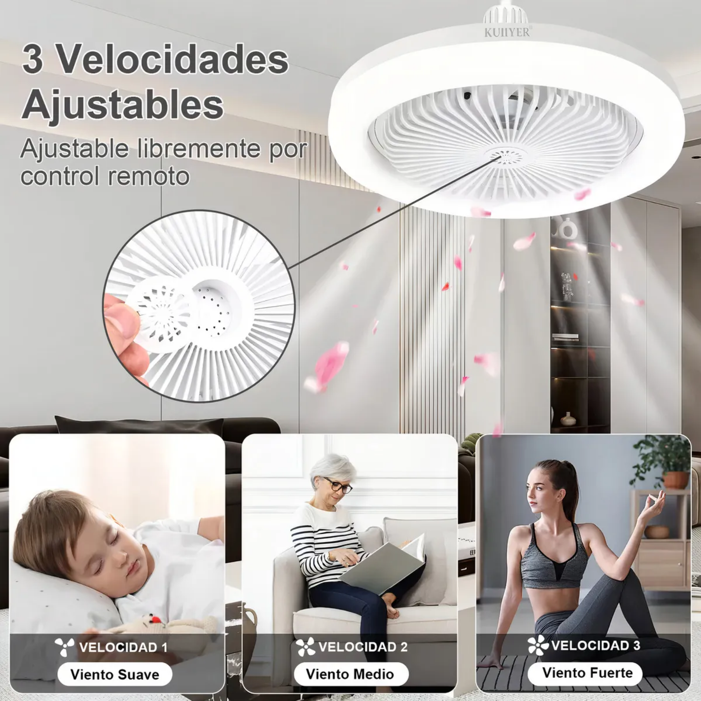 Lampara Ventilador