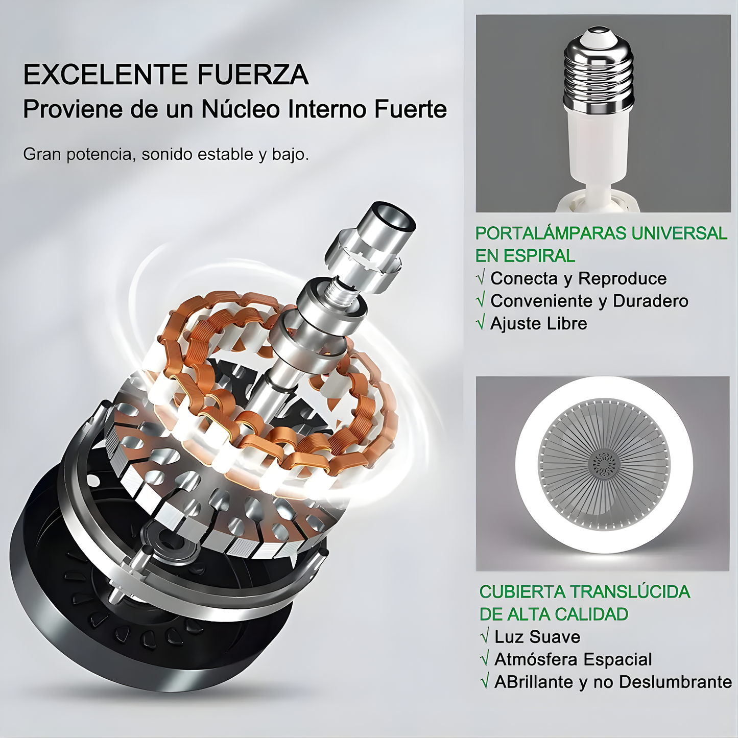 Lampara Ventilador