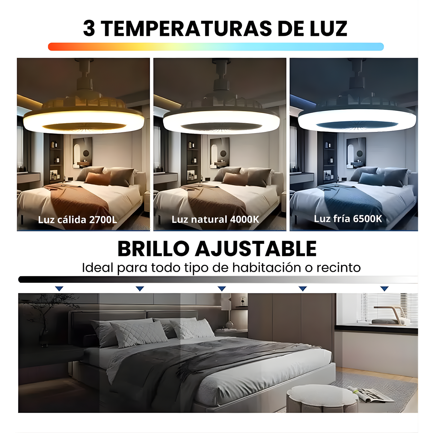 Lampara Ventilador