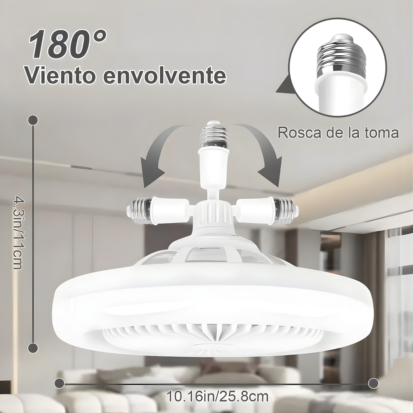 Lampara Ventilador