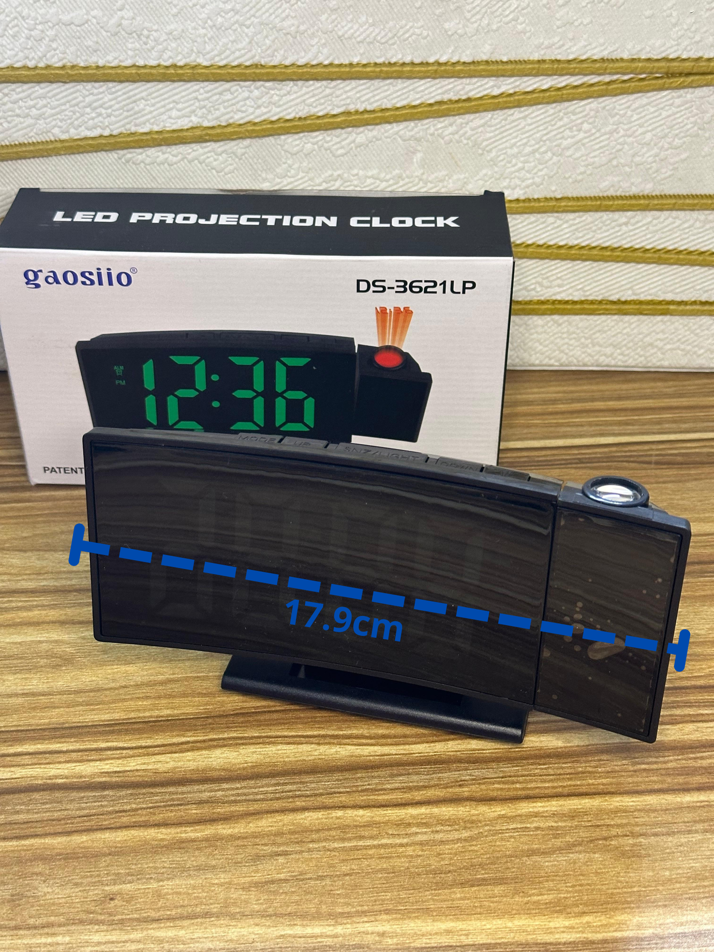 Reloj Digital con Proyector de Hora